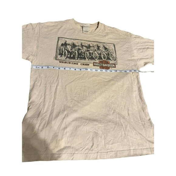 Vintage Harley Davison Wrecking Crew Made in USA L - Picture 4 of 7